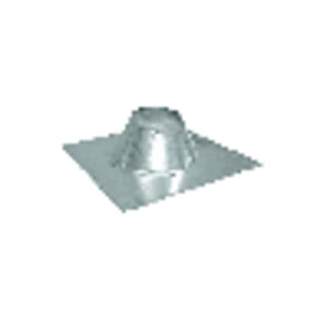 Imperial Mfg Imperial 8 in. D Galvanized Steel Adjustable Fireplace Roof Flashing GV1387